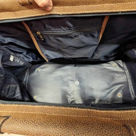 15% OFF  Vintage Floral Tapestry Duffel Bag  c 1980s - Picture 11 of 15